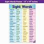 Free Printable Sight Words For 1st Grade