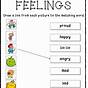 Feelings And Emotions Worksheets Printable