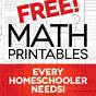 Free Math Printable