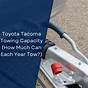 2014 Toyota Tacoma Tow Capacity