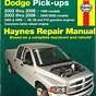 1999 Dodge Durango 4x4 Haynes Repair Manual