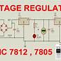 Lm7812 Voltage Regulator Circuit Diagram