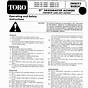 Toro Ss5000 Owners Manual