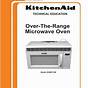 Kitchenaid Oven Microwave Combo Manual