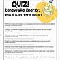 Energy Worksheets Answers