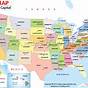 Us Map W Capitals