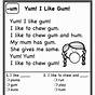 English Worksheets For Grade 1