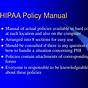 Hipaa Policy And Procedure Manual 2022