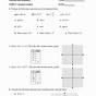 Functions Algebra 1 Worksheet