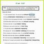 Ed Ing Adjectives Worksheet