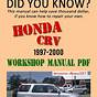 Service B Honda Crv