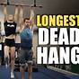 Dead Hang Time Chart By Age