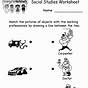 Social Studies Worksheets For Kindergarten