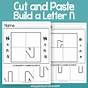 Letter N Cut And Paste Worksheets