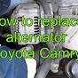 2002 Toyota Camry Alternator Replacement