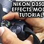 Nikon D3500 How To Use Video