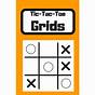 Tic Tac Toe Board Pdf With Grid