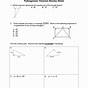 Pythagorean Theorem Review Worksheet