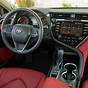 Toyota Camry 2021 Xse Red Interior