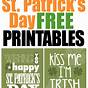 St Patrick's Day Printable Decorations