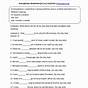 English Printable Worksheets Grade 4