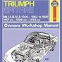 Triumph Spitfire Manual