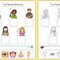 Matching 5 Senses Worksheet