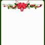 Printable Christmas Page Borders