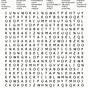 Hard Free Printable Word Searches