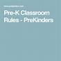 Pre K Rules Chart