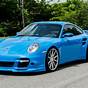 Porsche 911 Turbo S Blue