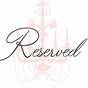 Free Printable Reserved Sign