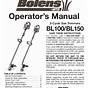 Bolens Lawn Mower Manual