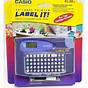 Casio Label It Kl-60 Manual