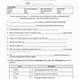 Energy And Matter Worksheet Answers