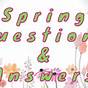 Spring Themed Trivia Questions