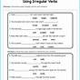 Irregular Verbs Worksheet 7th Grade