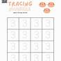 Tracing Numbers Worksheet 1-10