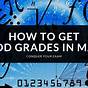 How To Get Good Grades In Math