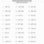 Factoring The Difference Of Squares Worksheets