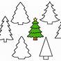 Printable Christmas Tree Outline