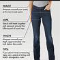 Women's Buckle Jeans Size Chart