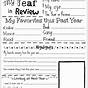 Year In Review Worksheet