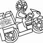Printable Spiderman Car Coloring Pages