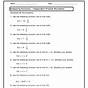 Evaluating Linear Functions Worksheet