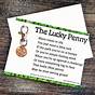 Printable Lucky Penny Poem