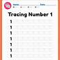 Kindergarten Tracing Numbers Worksheets