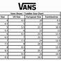 Vans Shirt Size Chart
