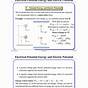 Electric Potential Difference Worksheet