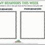 Free Behavior Worksheets For Elementary Students